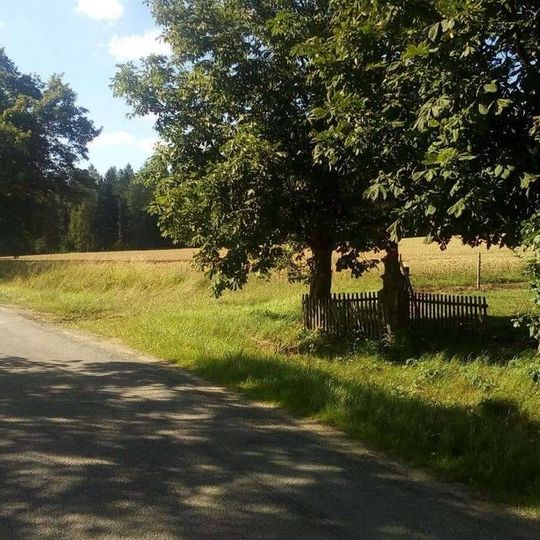 Kříž severozápadně od Salačovy Lhoty