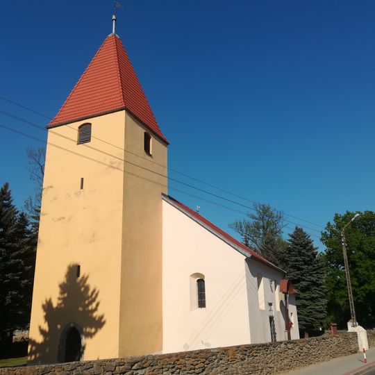Corpus Christi church in Łażany