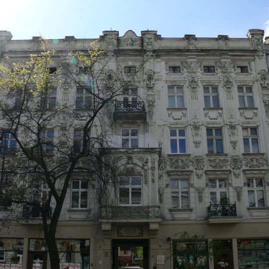 107 Piotrkowska Street in Łódź