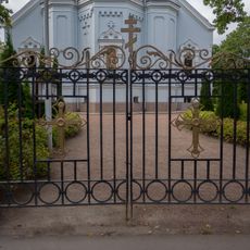 Our Lady of Vladimir Church (Kronstadt) - fence