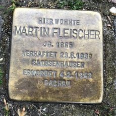Stolperstein en memoria de Martin Fleischer