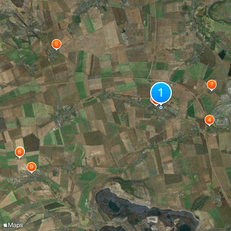 Bad Lauchstädt Mappa