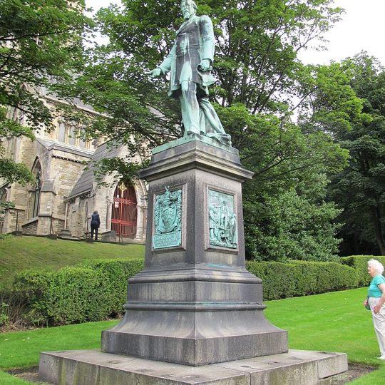 Statue of Colonel Edward Akroyd