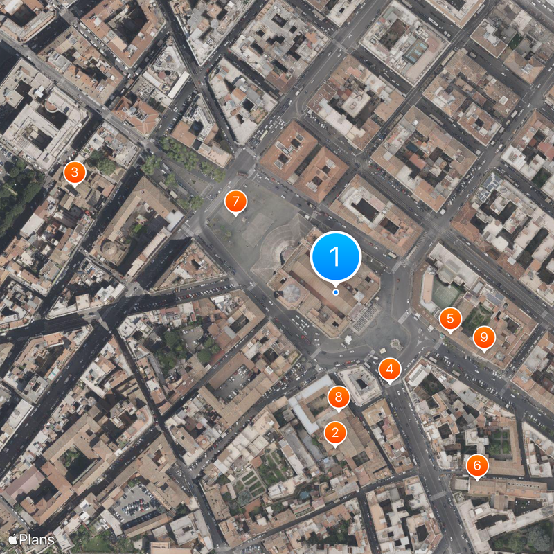 Basilica di Santa Maria Maggiore Mappa