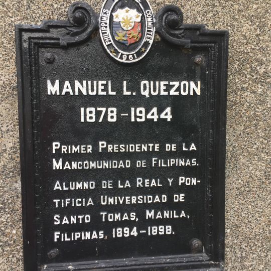 Manuel L. Quezon historical marker