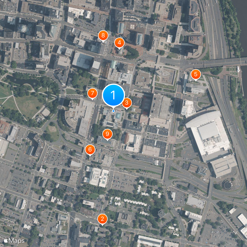 Wadsworth Atheneum Museum of Art Map