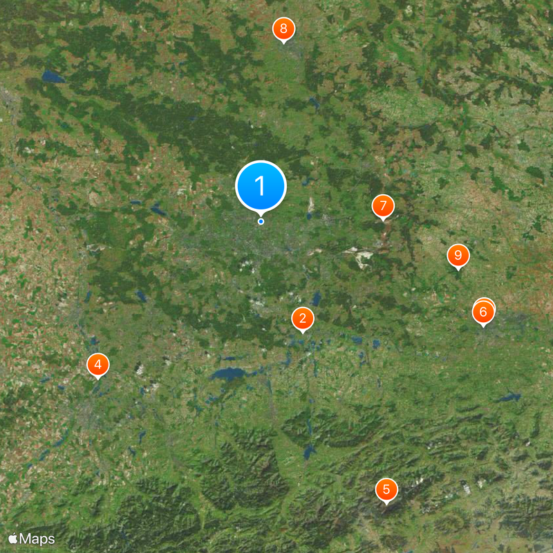 Voïvodie de Silésie Carte