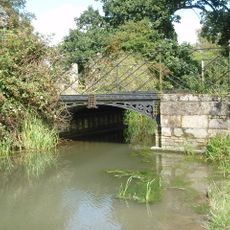 Bridge Spanning Quy Water To South Of Quy Hall