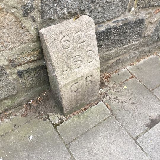 Boundary Marker 62, St. Peter Street, Aberdeen