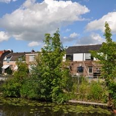 Overblijfselen van de stadsmuur van Montfoort