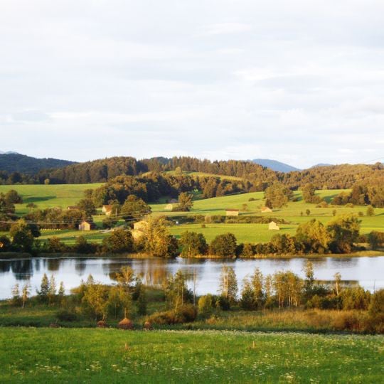 Moränenlandschaft zwischen Staffelsee und Baiersoien