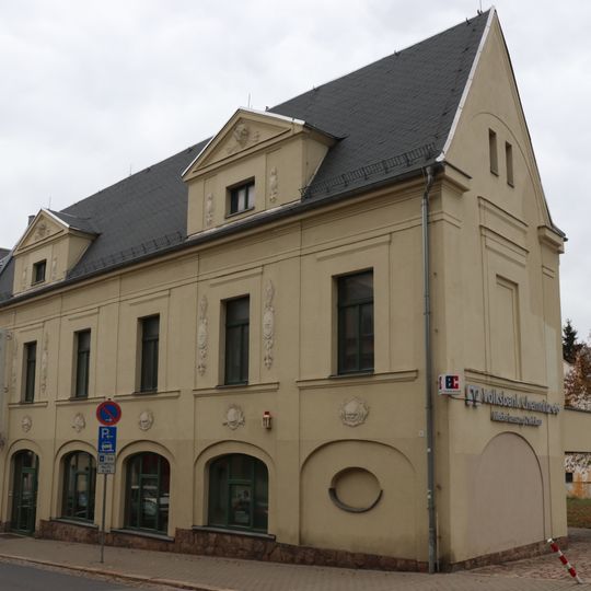 Woll-Lager einer Fabrik Auerbacher Straße 21