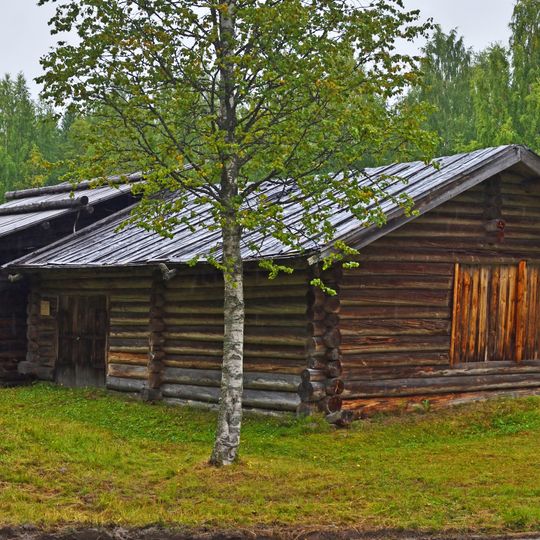 Гумно с овином