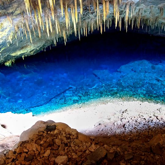 Blue Lake Cave