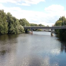 Road bridge over the Otava in Horažďovice