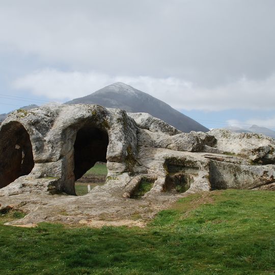 Rock carved hermitage of San Vicente, Vado de Cervera