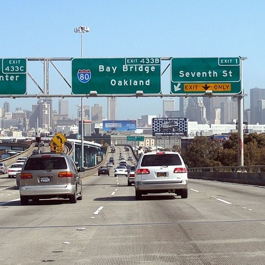 Interstate 80 in California