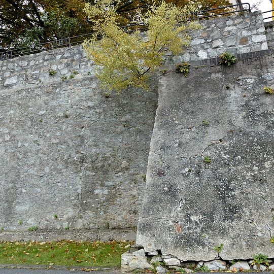 Teil der Stadtmauer zw. Haus Blutgasse 11 und Fischertor