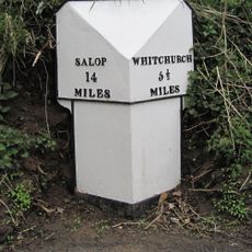 Milepost At Ngr Sj 5545 3298