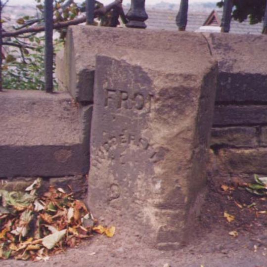 Milestone, Longwood Gate, opp. No. 28, nr jct with Prospect Road