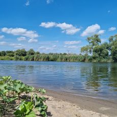 Badestelle mit Strand