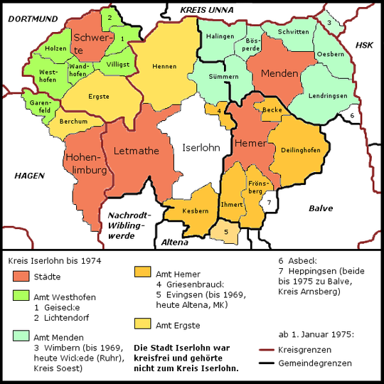 Iserlohn District