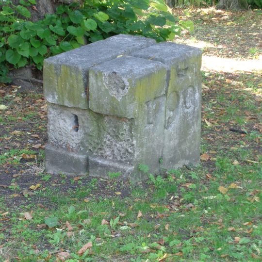 Stone Near East Gate Of Park