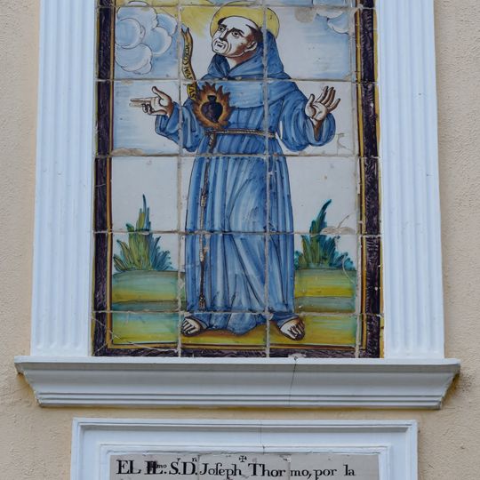 Ceramic panel of Blessed Nicolás Factor