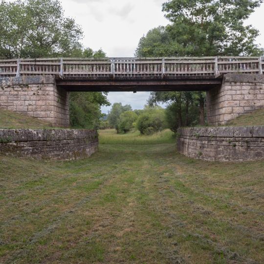 Brücke östlich der Schleuse 22