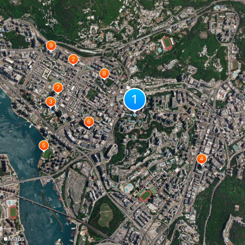 Tai Wo Hau Estate Map