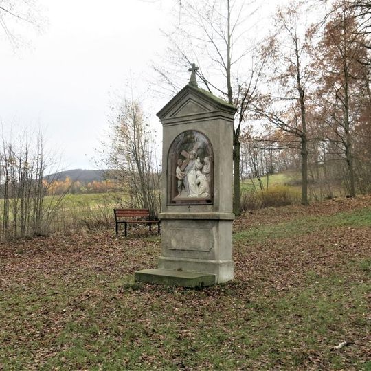 Kaplička VIII. zastavení křížové cesty u Cvikova