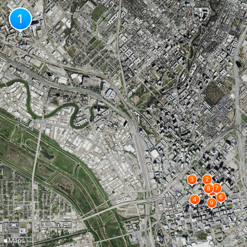 Parkland Memorial Hospital Map