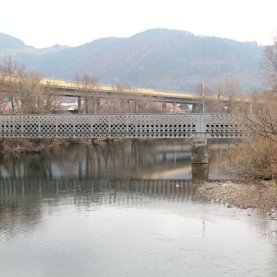 Eisenbahnbrücke über die Mur