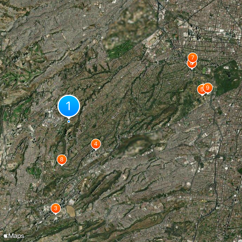 Universidad Anáhuac Map