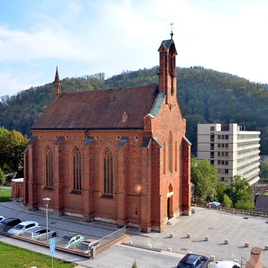 Church of Saint Barbara in Adamov