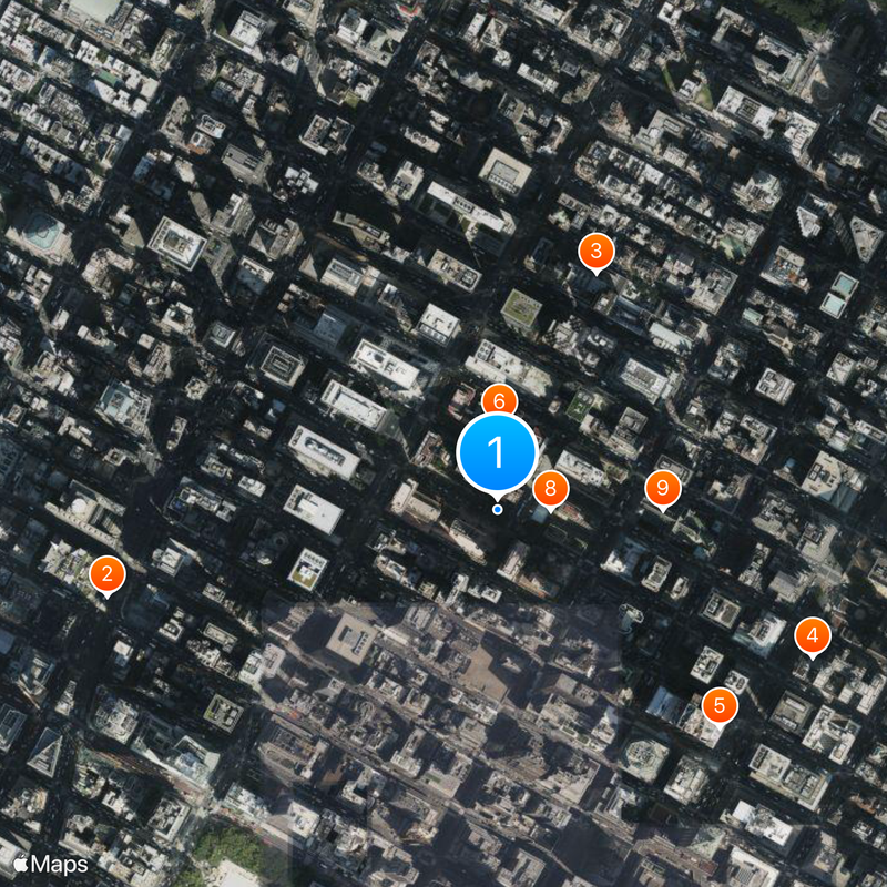 Rockefeller Center Mapa