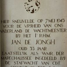 Denkmal für Jan de Jongh