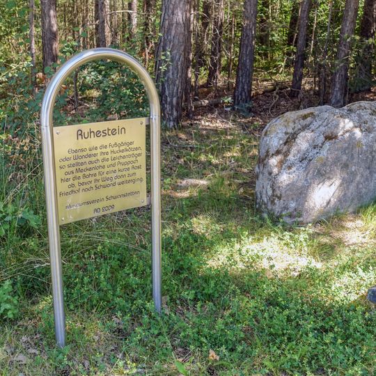 Ruhestein bei Schwand bei Nürnberg