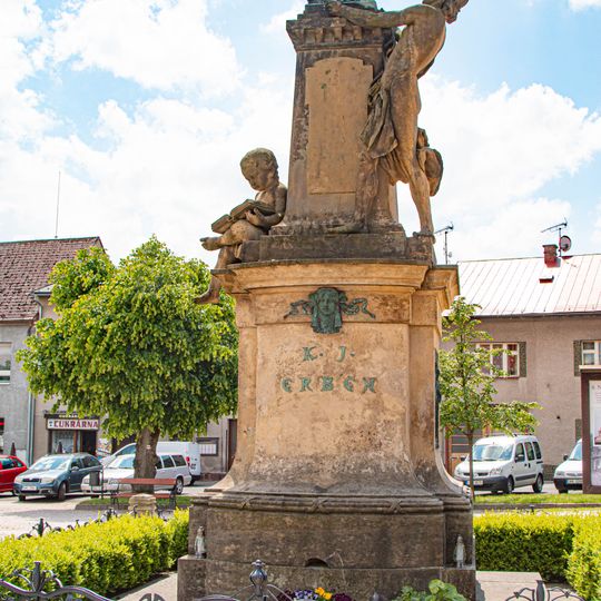 Monument to Karel Jaromír Erben in Miletín