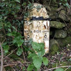 Milestone 100 Yards South Of South Lodge