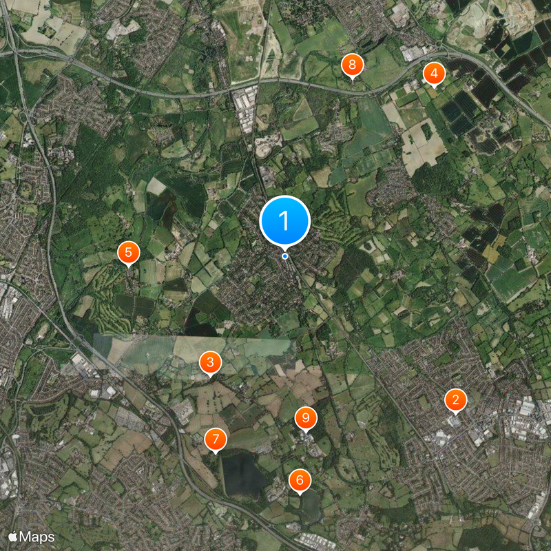 Radlett Map