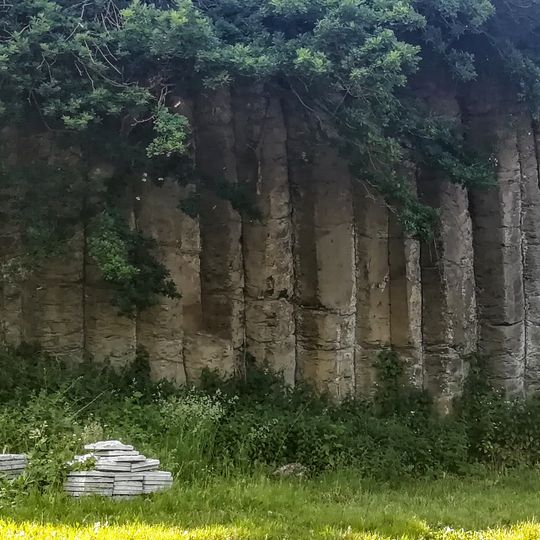 Basaltsäulen in Bühren