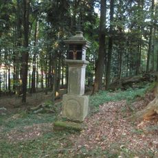 Boží muka na křížové cestě u Kamenice nad Lipou - 12. zastavení