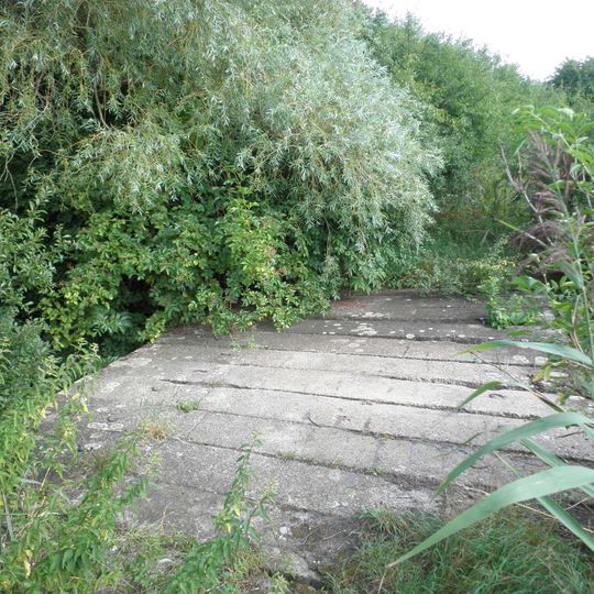 Most přes Mratínský potok jihozápadně od Kostelce nad Labem