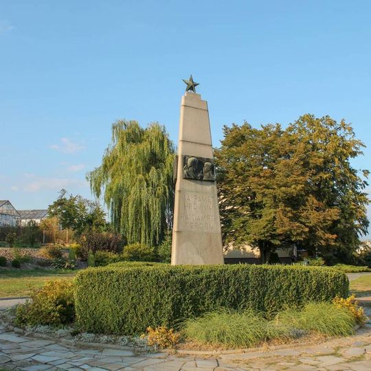 Pomník padlým v Zábřehu na Postřelmovské ulici
