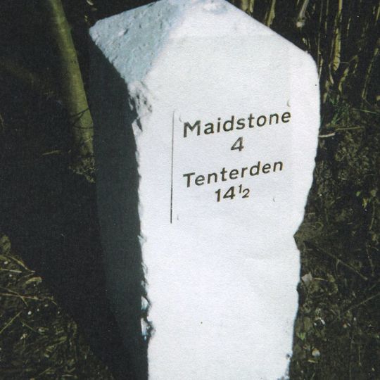 Milestone, Sutton Road, 60m N of Horseshoe Lane