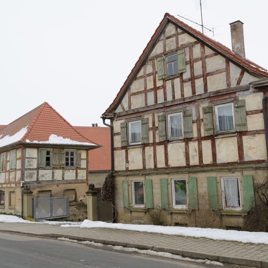 Ehemalige Brauerei und Bauernhof, Wohnteil eines einstigen Wohnstallhauses