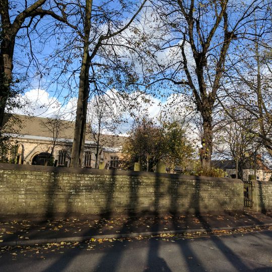 Boundary Wall at Church of St Edmund
