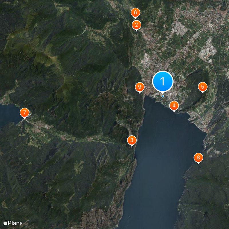 Riva del Garda Karte