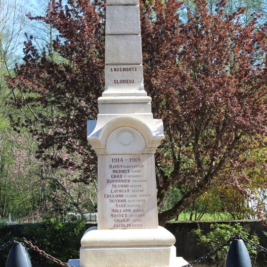 War memorial of Pugieu